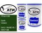 Preview: Chevrolet, Dark Green, 9V5 / WA9015 / WA7156: 500ml Lackdose + 500ml Klarlack + 250ml Härter - Set, von ATW Autoteile West.